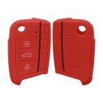 Silicon Rubber Key Cover For Golf 7 GTI - Red With Red - Autostyle Motorsport South Africa