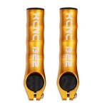 BE2 Mtb Handle Bar End Set - Gold