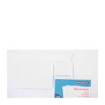 Envelopes White Gum 90 X 152MM Box 500 Marlin