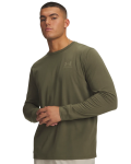 Under Armour Mens Sportstyle Left Chest T-Shirts In Green - Green 3XL