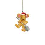 Mouse With Silver Spoon 6X3X8CM