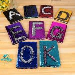 A5 Two Tone Sequins Notebook