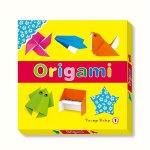 Teenybaby Origami Craft Set For Kids - 40 Sheets With Instruction Book Of 69 Easy Models In Arabic Enhances Motor Skills 145G Ag