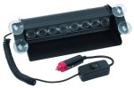 LED Windscreen Mounted Multifunction Warning Lamp - 240X100X100MM - Clear