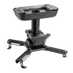 Full-motion Projector Ceiling Mount 45KG Capacity
