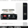 Growatt 5KW Hybrid Power Solar Inverter With Nava Solar 4.8KWH 1C Lithium Battery Kit
