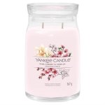 Candle Signature Collection Pink Cherry Vanilla Large Jar