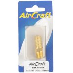 AirCraft Hose Tail Connector Brass 1 4"MX12MM 1PC