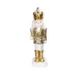 Goldair Gold And White Nutcracker 16X12.5X54CM