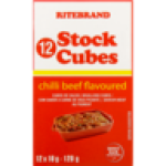 Chilli Beef Flavoured Stock Cubes 12 X 10G