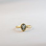 Pear Large - Blue Topaz - Other