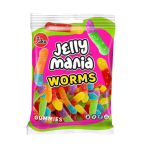 Jelly Mania Sour Worms 100G