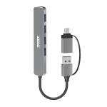 Connect 4- Usb-c To Usb-a 3.0 Hub