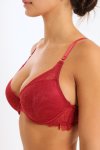 Ladies Branded Luxury Padded Underwire Lace Bra & Free Matching Lace Panties