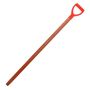 Garden Durable Long Wooden D-shaped Handle Replacement For Shovels - 81CM