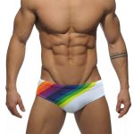 White With Pride Flag