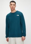 M Long Sleeve Varsity Graphic - Midnight Petrol 1NO