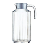Glass Jug Quadro Fridge Jug 1.7L Set Of 6
