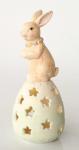 LED Light Bunny Standing On Egg – 27X11CM
