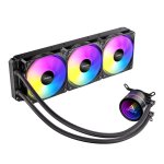 Antec Luna 360 Argb 360MM Aio Liquid Cooler 3X 120MM Pwm Argb Fans Intel & Amd Compatible Infinity Mirror Pump Head – New