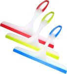 Shower Squeegee For Glass Doors 3PCS Bathroom Squeegee For Shower Cleaner Squeegee Window Cleaning Squeegee Glass Shower Door Fo