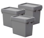 Buy 3 X Wham Bam Upcycled 2.3L Box & Grey Lid For R120