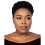 Afro Pixie Wig - 100% Human Hair Wig Work & Party Ready