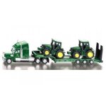 : 1:87 Us Low Loader With John Deere Tractors