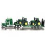 : 1:87 Us Low Loader With John Deere Tractors
