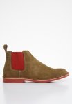 Chelsea Boot - Brown & Red