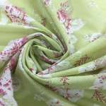 150CM 100% Cotton Plain Printed Fabric Per Meter 7