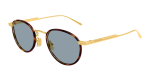 BOTTEGA Sunglasses Mens In Gold Blue BV1389S-002 - Gold Onesize
