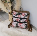 Nappy Bag Backpack Black Peoni