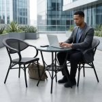 3 Piece Bistro Set: Stylish Outdoor Seating For Any Space