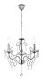 Bright Star Lighting 3 Light Polished Chrome Chandelier With Prism Crystals