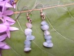 Celestite Chip Earrings