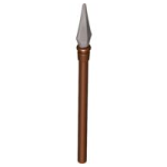 Parts Weapon - Pike Spear Elaborate With Pearl Light Gray Tip 90391PB01