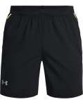 Men's Ua Launch Run 7" Shorts - Black High-vis Yellow 3XL