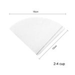 Coffee Accessories Coffee Filter Paper Coffee Cup White 40PCS X 1