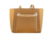 Classic Canvas Handbag- Brown
