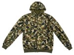 Mens Pixelate Soft Shell Zipper Jacket - Camouflage 3XL