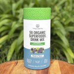 50 Organic Superfoods Drink Mix Blueberry Nature’s Nutrition