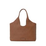Ikon Monogram Soft Medium Tote Bag -tonal Dark Tan