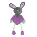 Mister Twister Rope And Plush Dog Toy