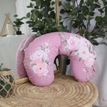 Feeding Pillow Cover Purple Castle Crown Princess Set