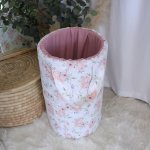 Washing Basket With Handles Soft Rose