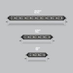 Delta Altiq Scene Flood Lightbar 8" 12" 22" For
