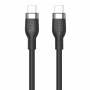 Targus Hyperjuice 240W Silicone Usb-c To Usb-c Cable 1M - Black