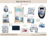 Cot Duvet Bedding Beach Surf Van Life Set
