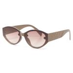 Taupe Criss Cross Sunglasses